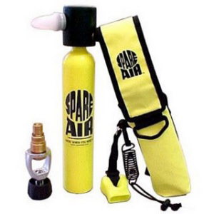 Nautec Tauchflasche Atemregler Spare Air